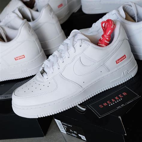 nike air force 1 supreme replica|air force 1 low supreme white.